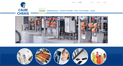 Desktop Screenshot of calbe-chemie.de